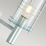 Norlys Stockholm 1 Light Grande Wall Lantern - Galvanised