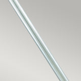 Norlys Stockholm 1 Light Pillar - Galvanised