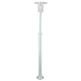 Norlys Stockholm 1 Light Grande Lamp Post - Galvanised