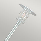 Norlys Stockholm 1 Light Grande Lamp Post - Galvanised