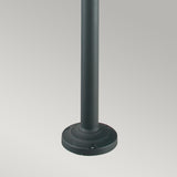 Norlys Stockholm 2 Light Twin Lamp Post - Black