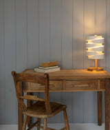 Stuart Lamble Wrap Oak Table Lamp Express Delivery