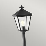 Norlys Turin 1 Light Pillar - Black