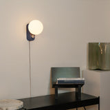 Tala Alumina Table Lamp in Sapphire –  from Amos Lighting + Home