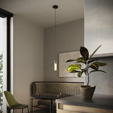 Tala Basalt Single Pendant Stainless Steel –  from Amos Lighting + Home