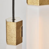 Tala Basalt Triple Pendant Brass –  from Amos Lighting + Home