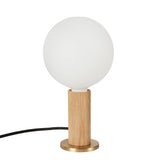 Tala Knuckle Oak Table Lamp with Sphere IV –  from Amos Lighting + Home