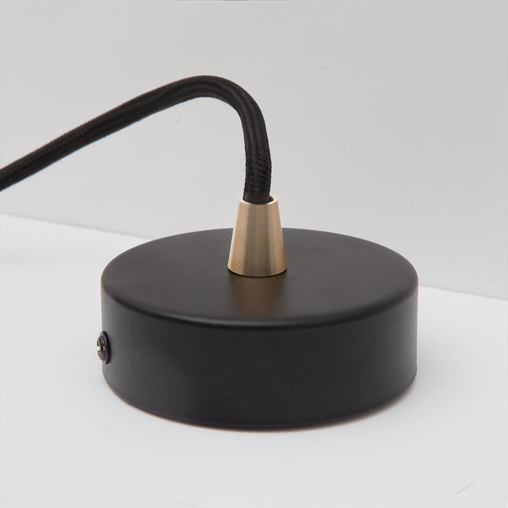 Tala Knuckle Pendant Walnut with Brass Detail –  from Amos Lighting + Home