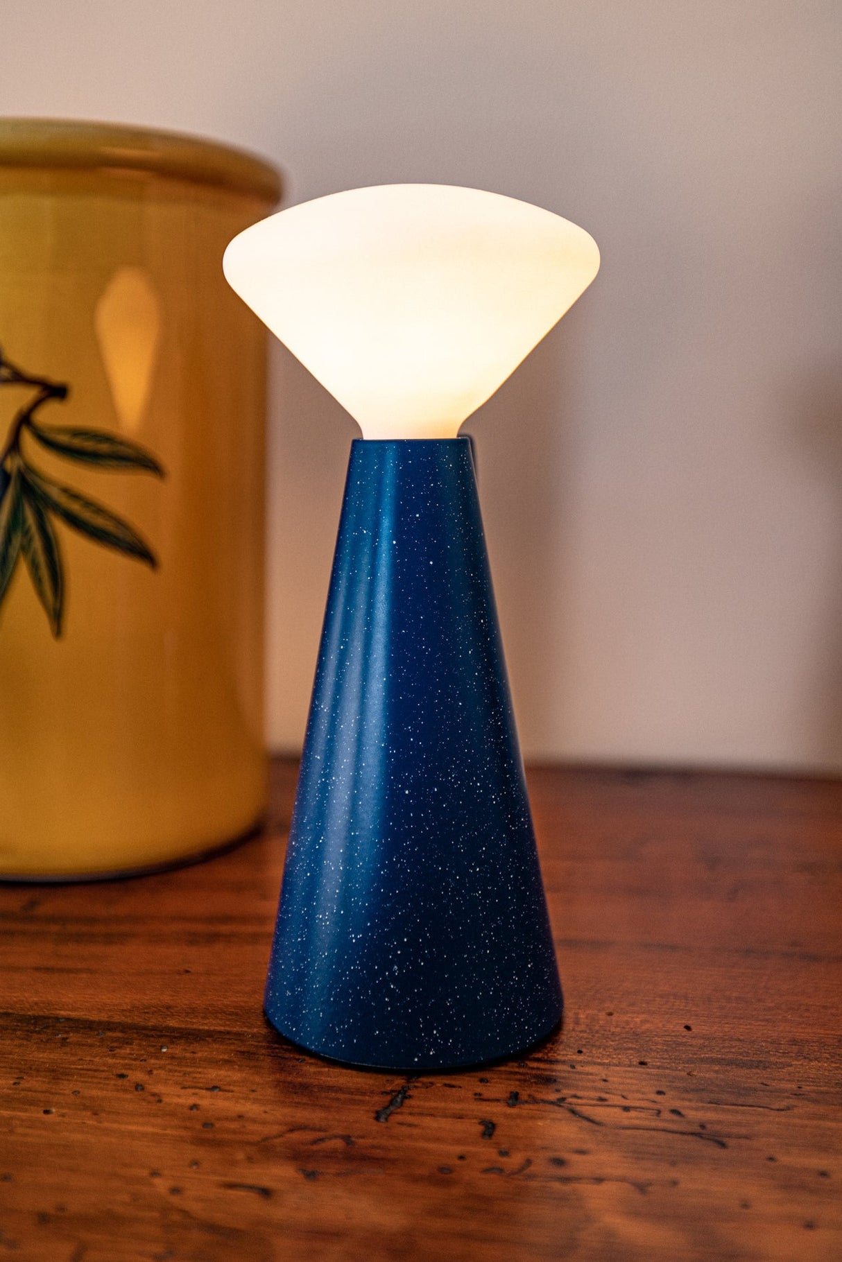 Tala Mantle Portable Lamp in Cobalt Blue –  from Amos Lighting + Home