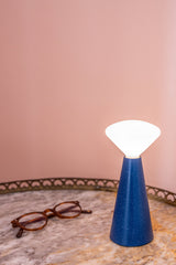 Tala Mantle Portable Lamp in Cobalt Blue –  from Amos Lighting + Home