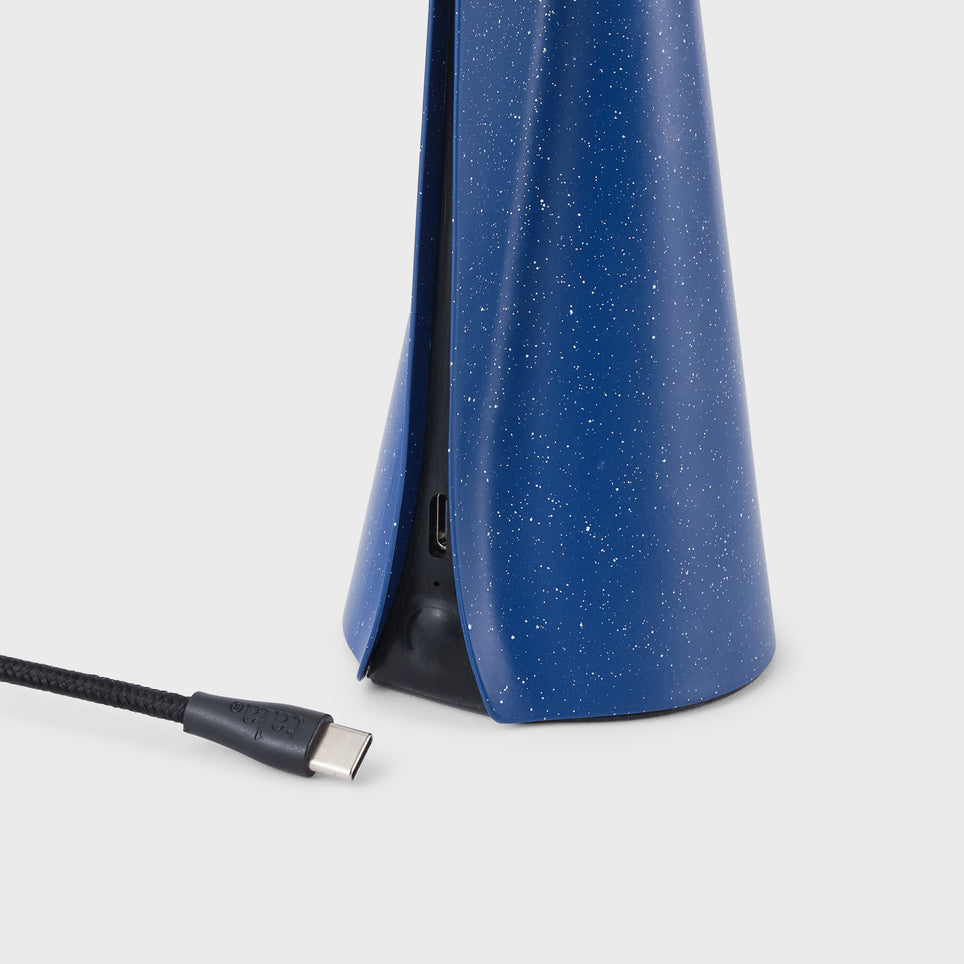 Tala Mantle Portable Lamp in Cobalt Blue –  from Amos Lighting + Home