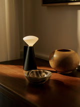 Tala Mantle Portable Lamp in Granite –  from Amos Lighting + Home