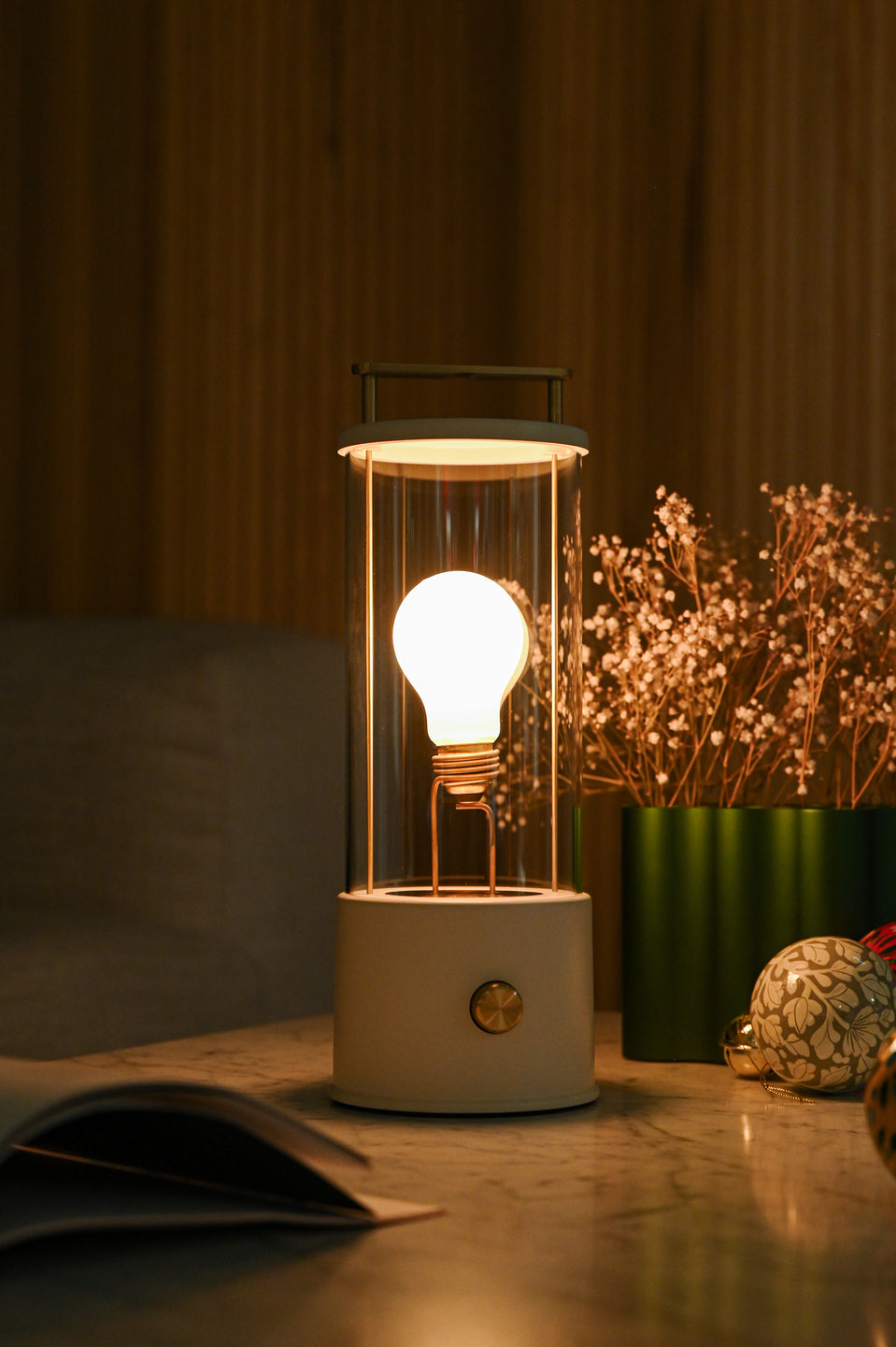 Tala Muse Portable Lamp Candlenut White | Farrow & Ball – Amos