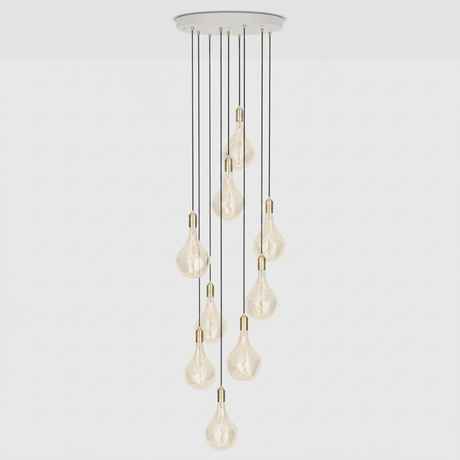 Tala Nine Pendant - White Canopy