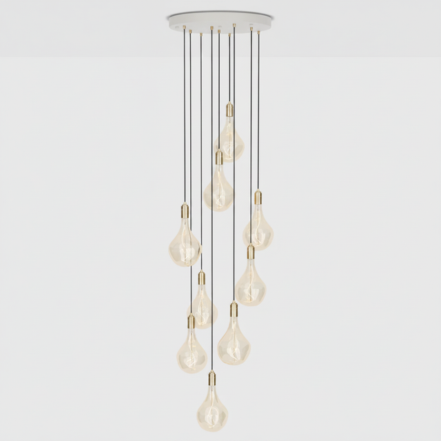 Tala Nine Pendant - White Canopy