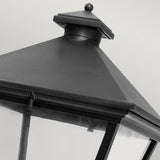 Norlys Turin Grande 1 Light Up Wall Lantern - Black