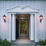 Norlys Turin Grande 1 Light Up Wall Lantern - Black