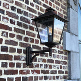 Norlys Turin Grande 1 Light Up Wall Lantern - Black
