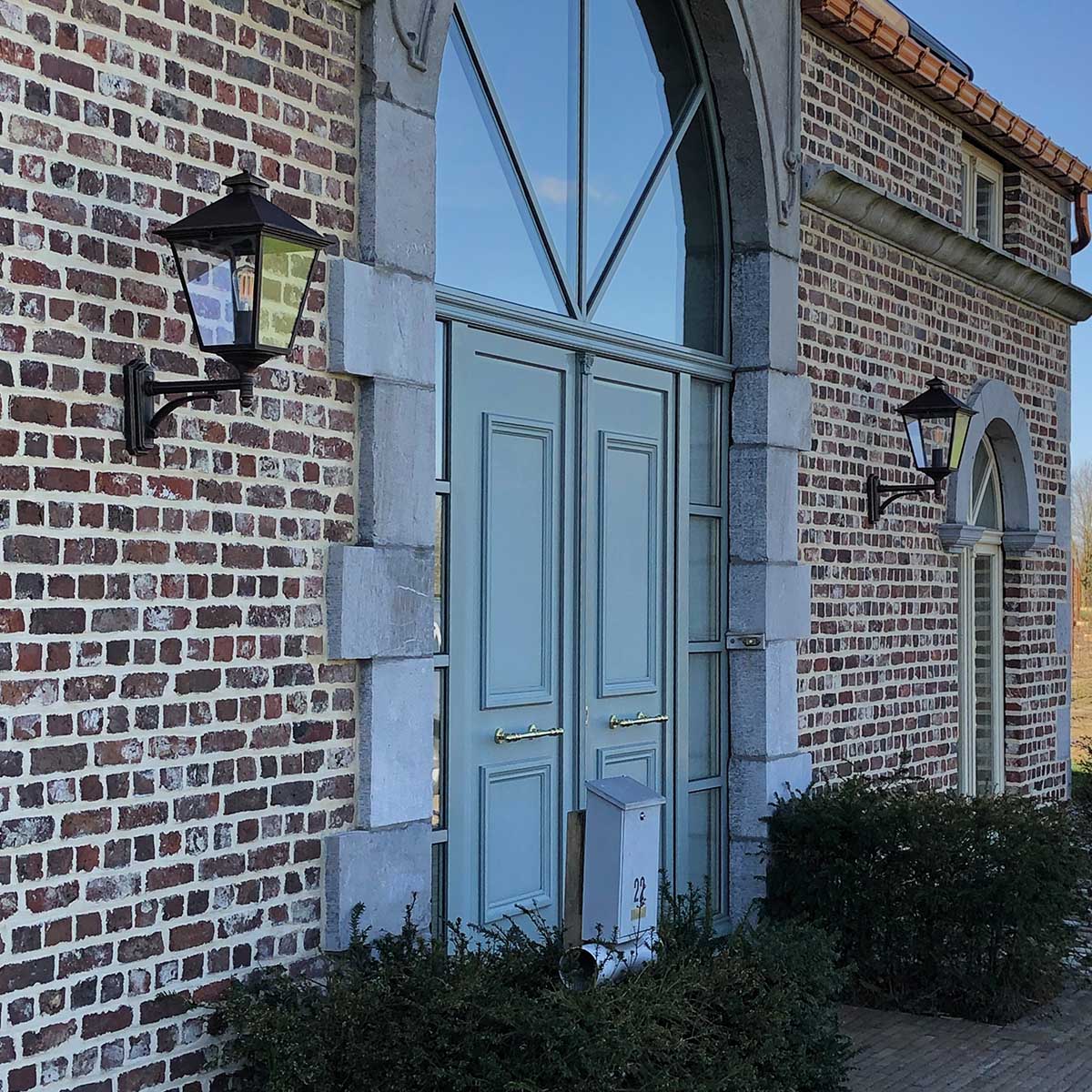 Norlys Turin Grande 1 Light Up Wall Lantern - Black