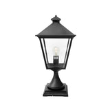 Norlys Turin Grande 1 Light Pedestal - Black