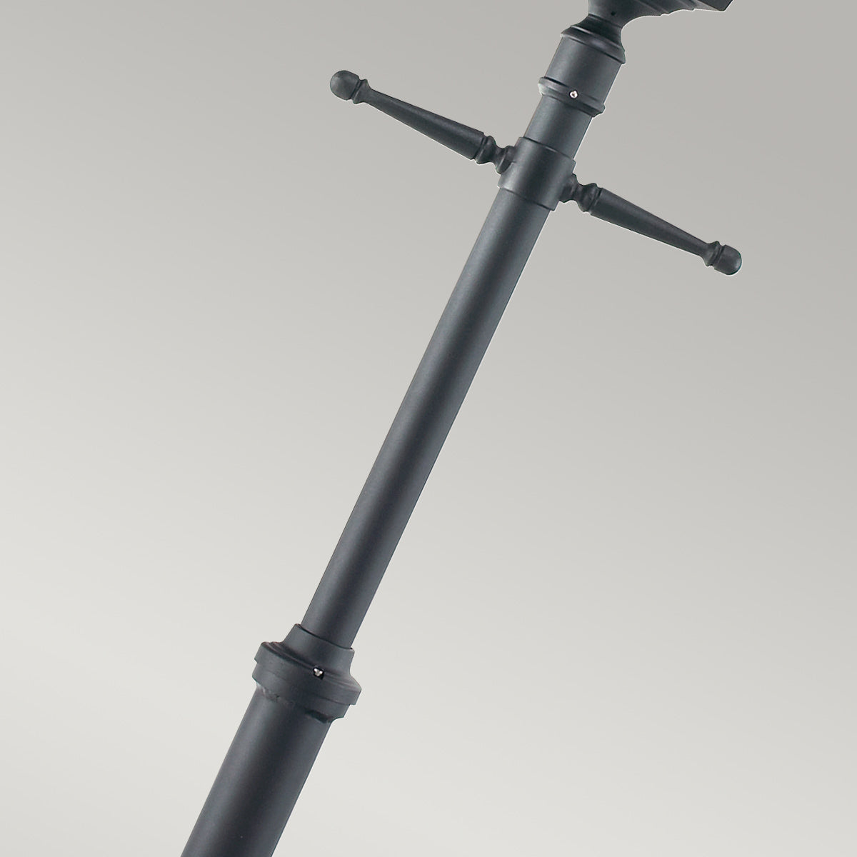 Norlys Turin Grande 1 Light Single Post - Black