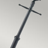 Norlys Turin Grande 1 Light Single Post - Black