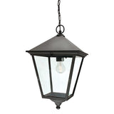 Norlys Turin Grande 1 Light Chain Lantern - Black