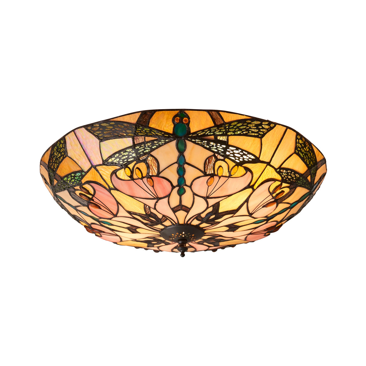 Tiffany Ashton Flush Ceiling Light –  from Amos Lighting + Home