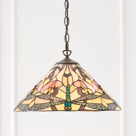 Tiffany Ashton Medium Pendant –  from Amos Lighting + Home