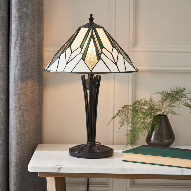 Tiffany Astoria Small Table Lamp –  from Amos Lighting + Home