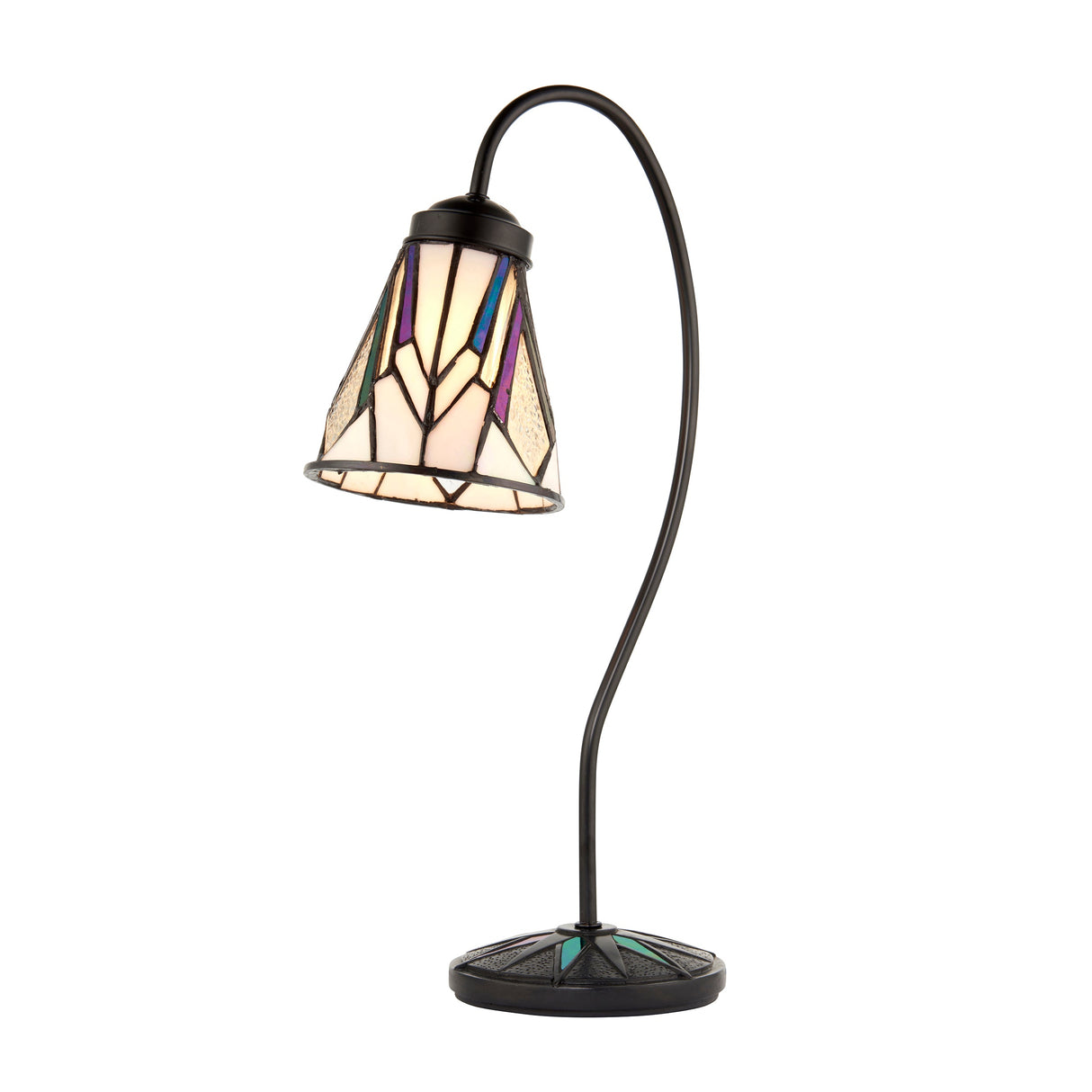 Tiffany Astoria Swan Neck Table Lamp –  from Amos Lighting + Home