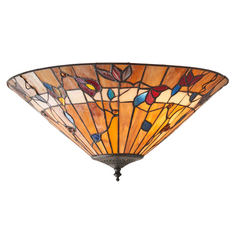 Tiffany Bernwood Flush Ceiling Light –  from Amos Lighting + Home