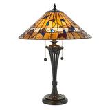 Tiffany Bernwood Medium Table Lamp –  from Amos Lighting + Home