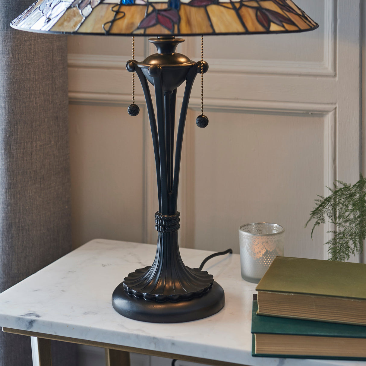 Tiffany Bernwood Medium Table Lamp –  from Amos Lighting + Home