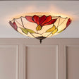 Tiffany Botanica Flush Ceiling Light –  from Amos Lighting + Home