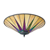 Tiffany Dark Star Large Flush Ceiling Light –  from Amos Lighting + Home