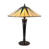 Tiffany Dark Star Table Lamp