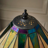 Tiffany Dark Star Table Lamp