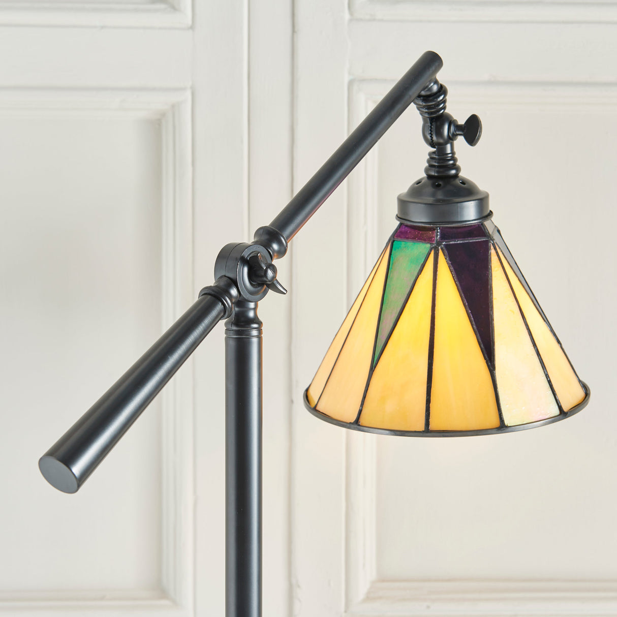 Tiffany Dark Star Task Floor Lamp –  from Amos Lighting + Home