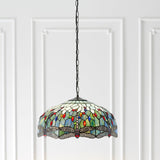 Tiffany Dragonfly Blue Large Pendant –  from Amos Lighting + Home