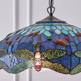 Tiffany Dragonfly Blue Medium Pendant –  from Amos Lighting + Home