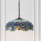 Tiffany Dragonfly Blue Medium Pendant –  from Amos Lighting + Home