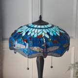 Tiffany Dragonfly Blue Medium Table Lamp –  from Amos Lighting + Home