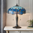 Tiffany Dragonfly Blue Medium Table Lamp –  from Amos Lighting + Home