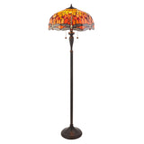 Tiffany Dragonfly Flame Floor Lamp –  from Amos Lighting + Home