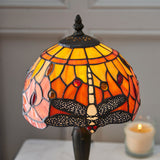 Tiffany Dragonfly Flame Mini Table Lamp –  from Amos Lighting + Home