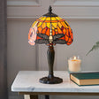 Tiffany Dragonfly Flame Mini Table Lamp –  from Amos Lighting + Home