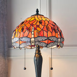 Tiffany Dragonfly Flame Small Table Lamp –  from Amos Lighting + Home