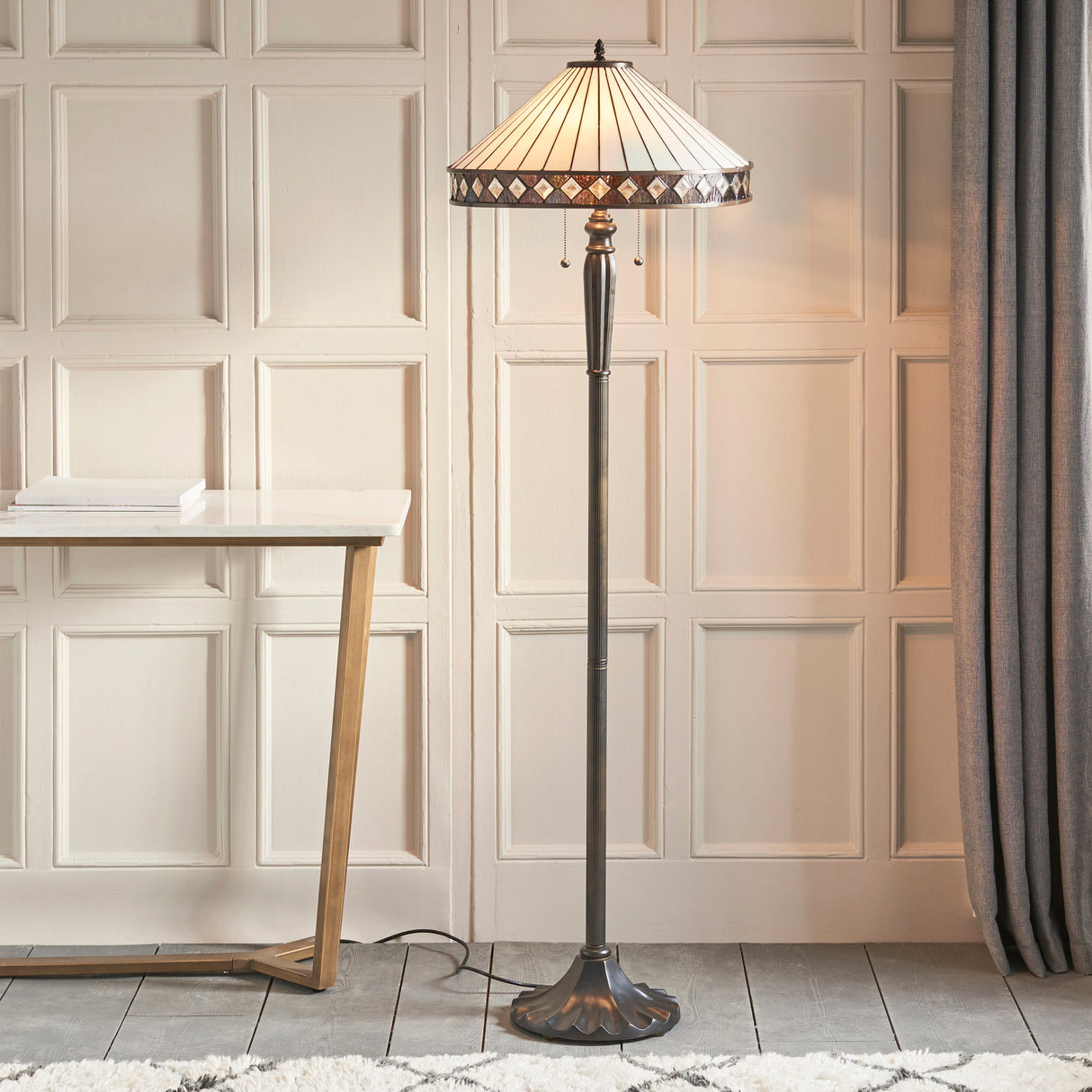 Tiffany Fargo Floor Lamp –  from Amos Lighting + Home