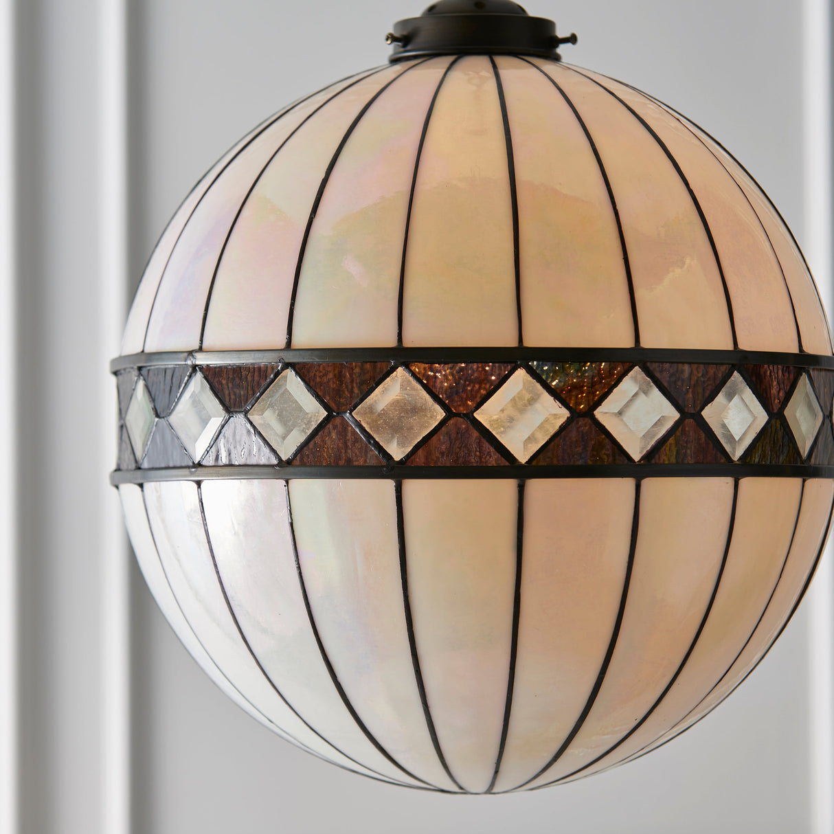 Tiffany Fargo Medium Globe Pendant –  from Amos Lighting + Home